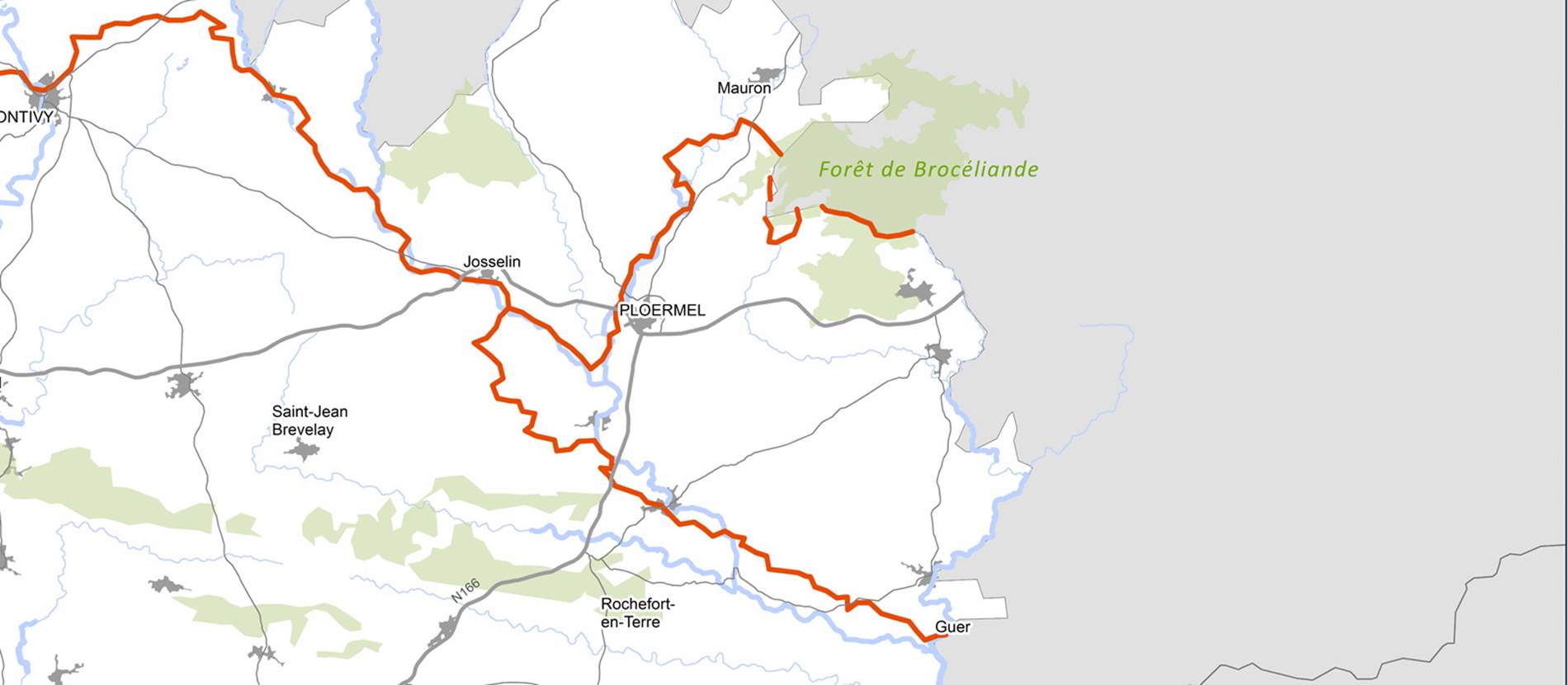 Le Tour de Brocéliande à pied © Morbihan Tourisme