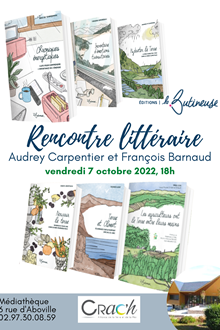 Rencontre Littéraire : Audrey Carpentier et François Barnaud