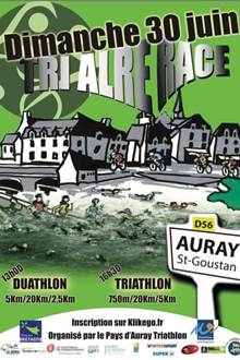 Tri Alré Race - Championnat de Triathlon et de ducathlon - Saint-Goustan Auray